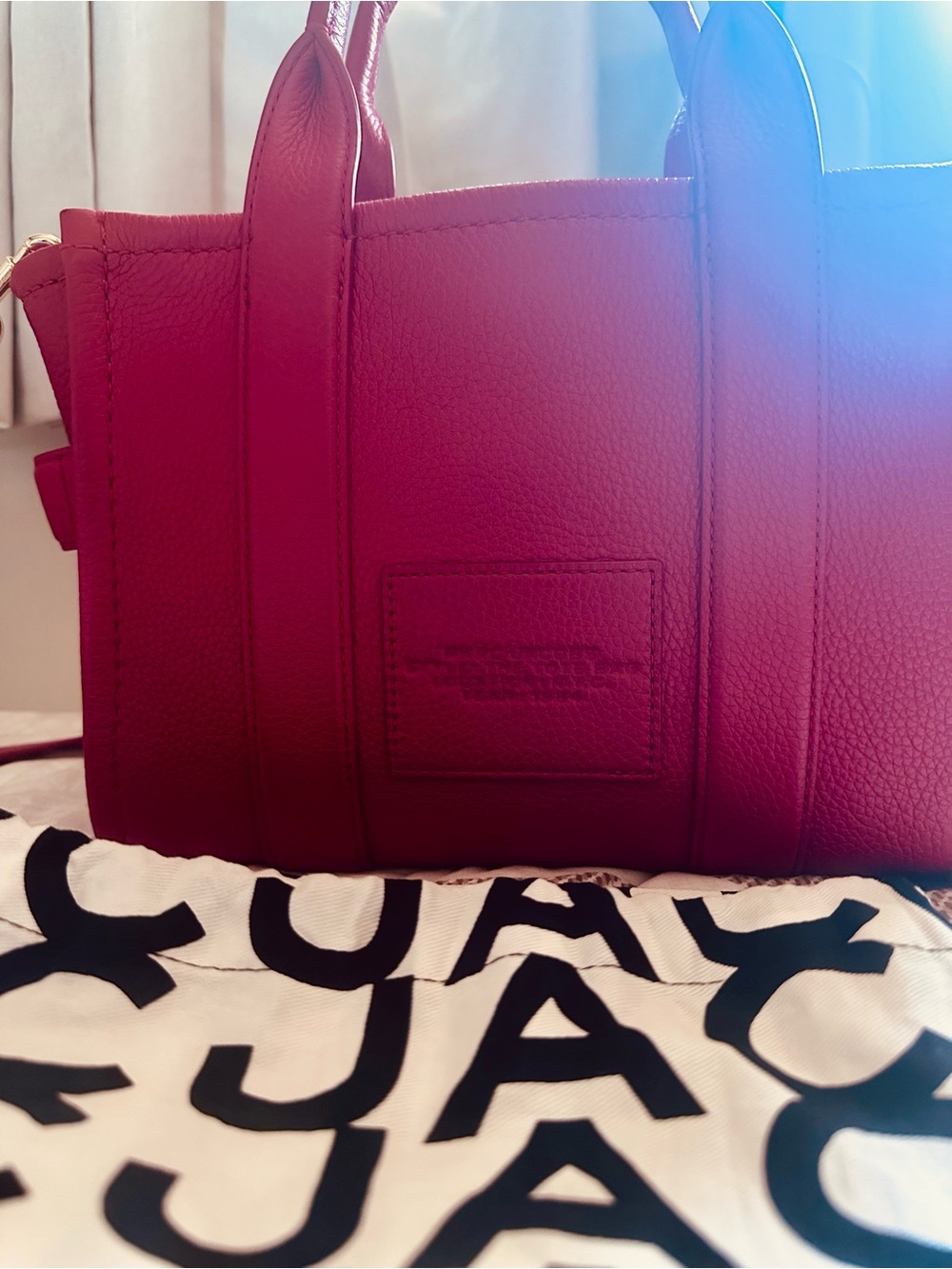 ❤️ MARC JACOBS The (Leather) Tote Bag - Picture 5 of 8